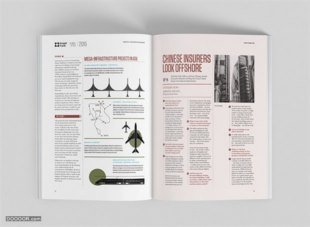 环球城市报告信息可视化图表画册设计案例赏析 