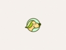 背着书包的小黄鸟等动物logo设计案例赏析 