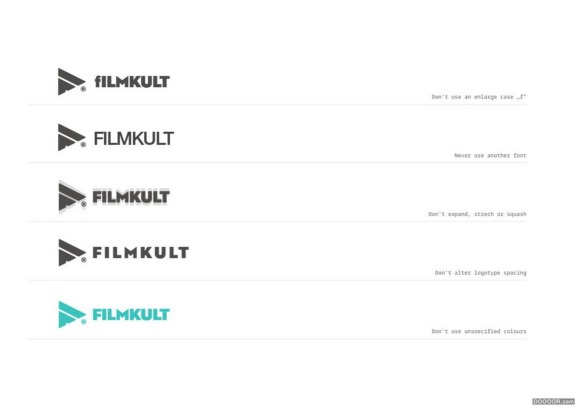 一起来案例赏析FILMKULT电影LOGO设计 