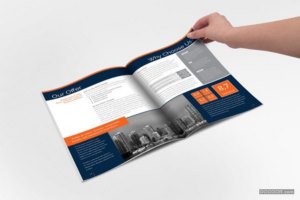 BRAXAS大气极简鲜明色彩企业画册设计案例赏析 
