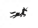 大耳朵兔子跳跃的鱼儿可爱动物logo设计案例赏析 