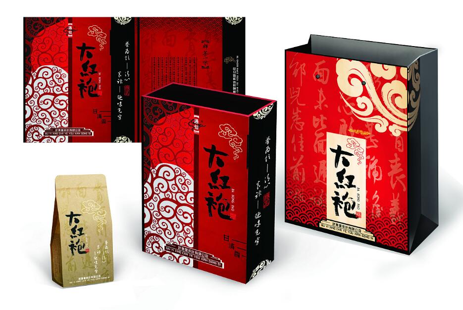 大红袍茶包装设计有独特的优势 