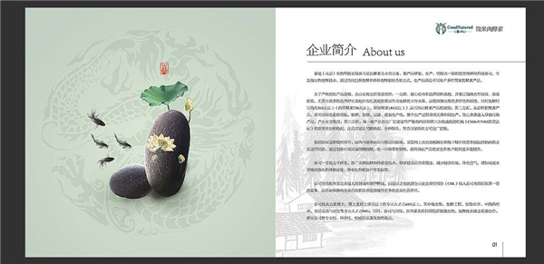 北京高盟新材料公司画册设计 
