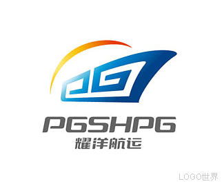 耀洋航运企业标志logo 