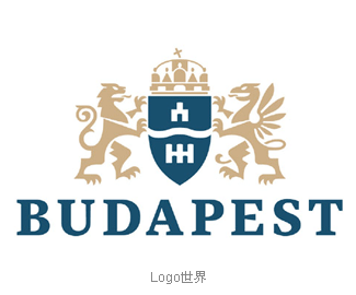 布达佩斯城市形象标志logo 