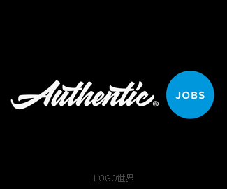 招聘应用Authentic Jobs标志logo 