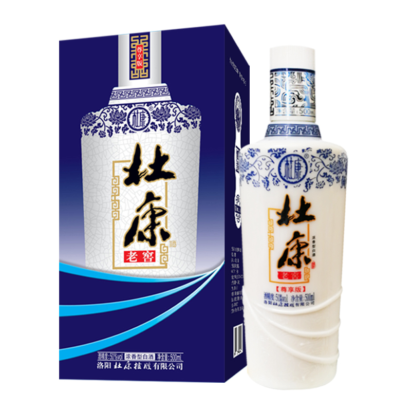 杜康老窖濃香白酒包裝圖片