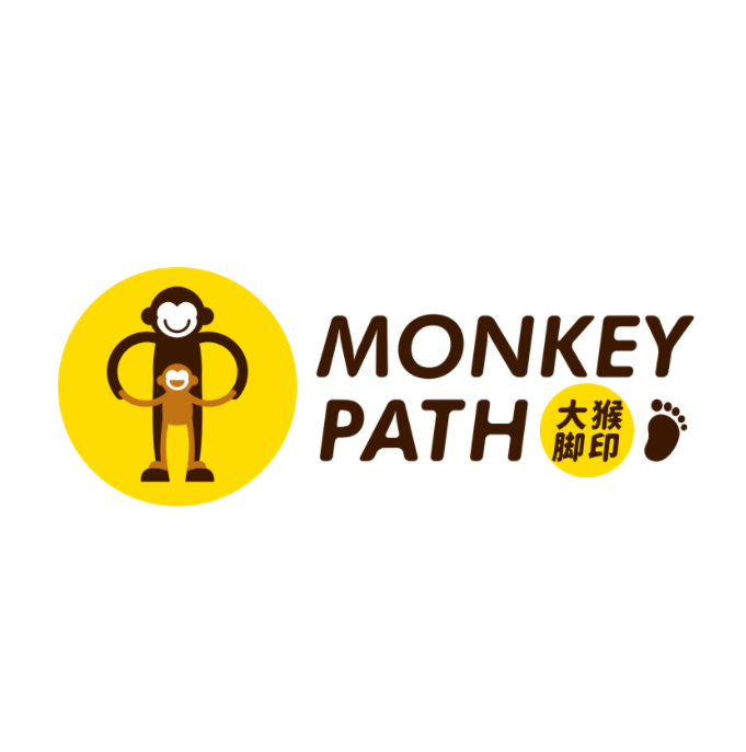 大猴脚印服装logo设计