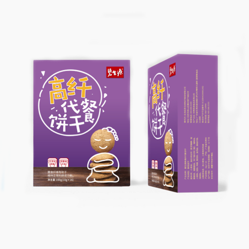 碧生源餅干包裝盒設計