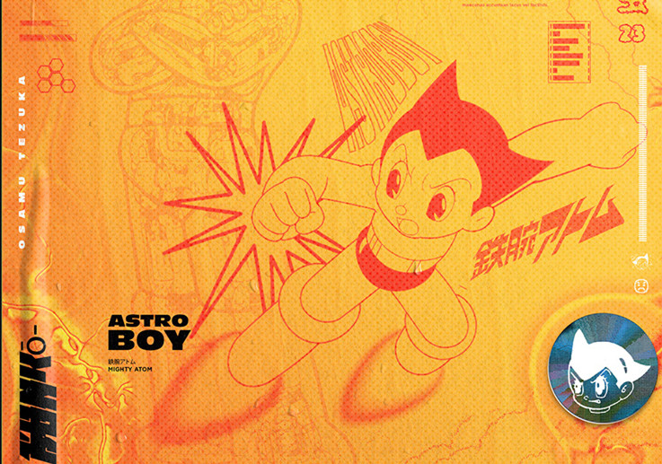 Astro Boy 漫画封面案例