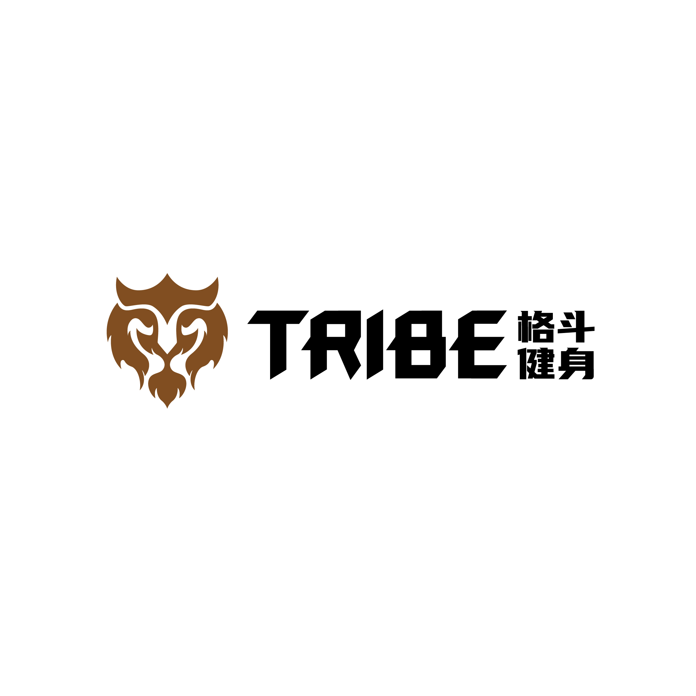 TRIBE格斗健身logo设计