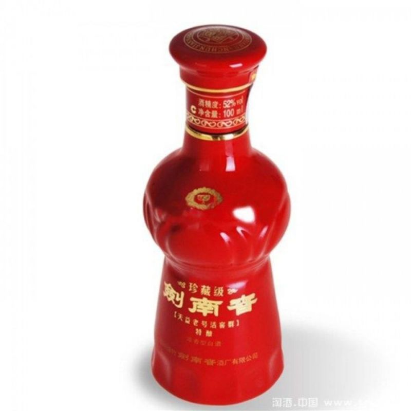 劍南春純糧白酒瓶型圖片