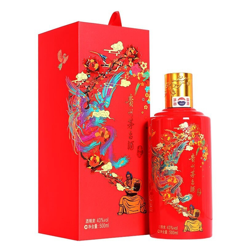茅臺(tái)紀(jì)念白酒禮盒圖片