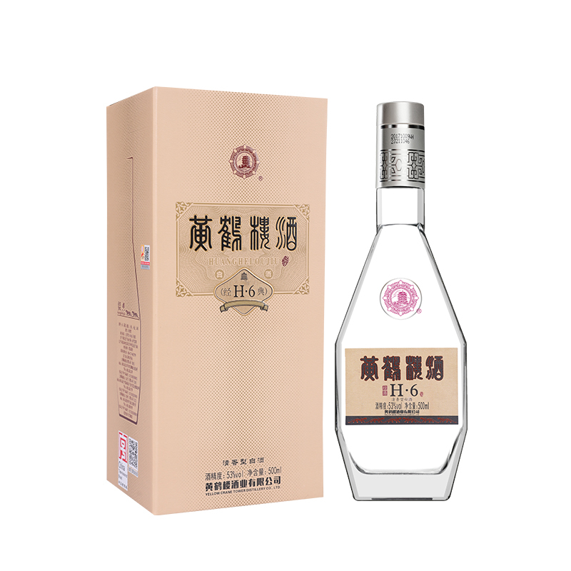 黃鶴樓純糧白酒瓶型圖片