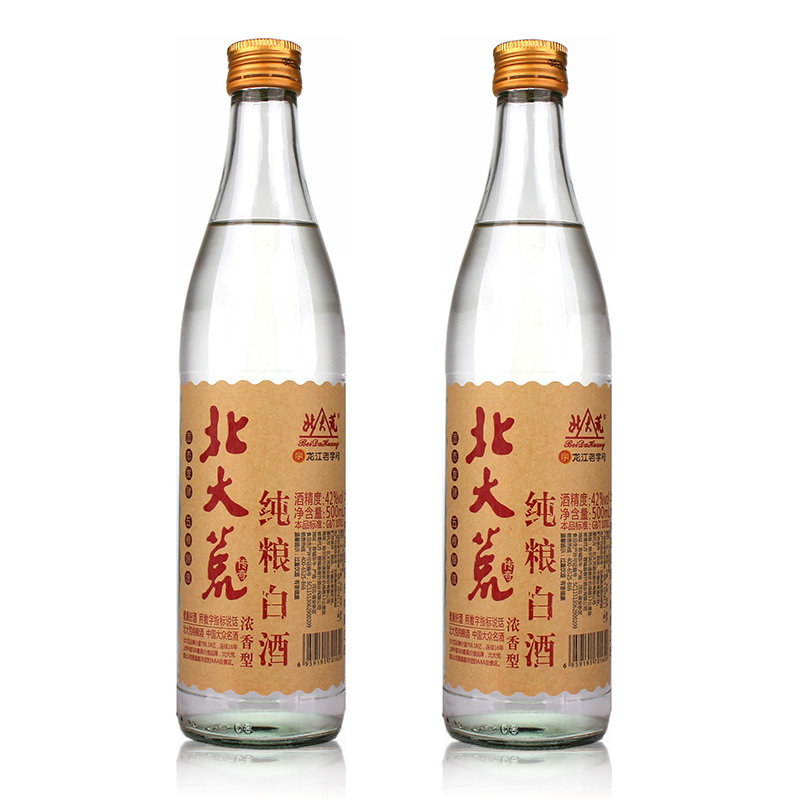 北大荒濃香白酒包裝圖片