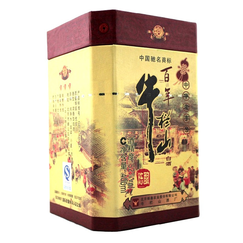 牛欄山陳釀白酒包裝圖片