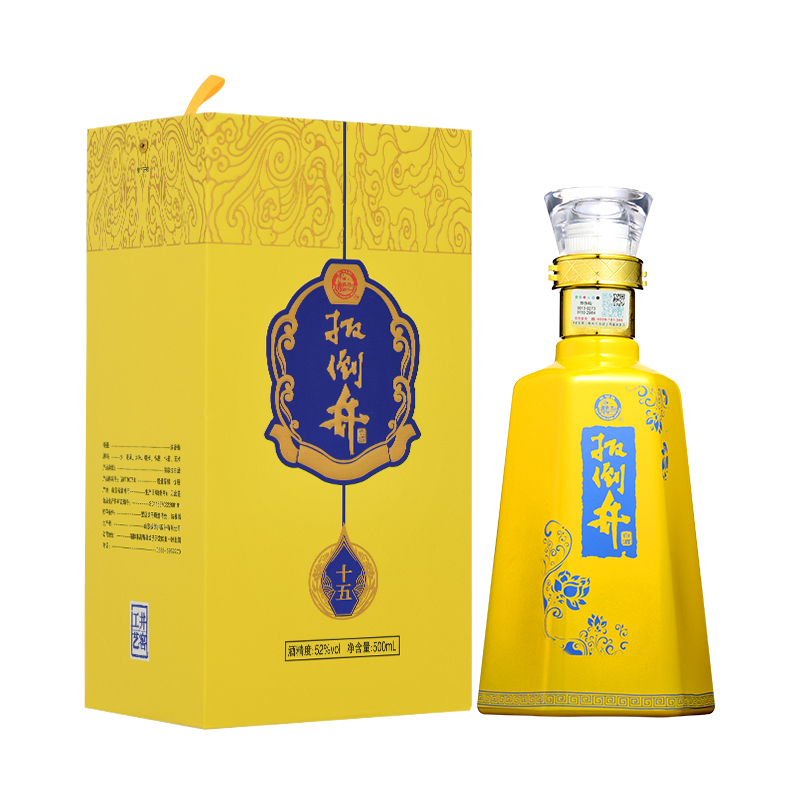 扳倒井52度濃香白酒禮盒圖片