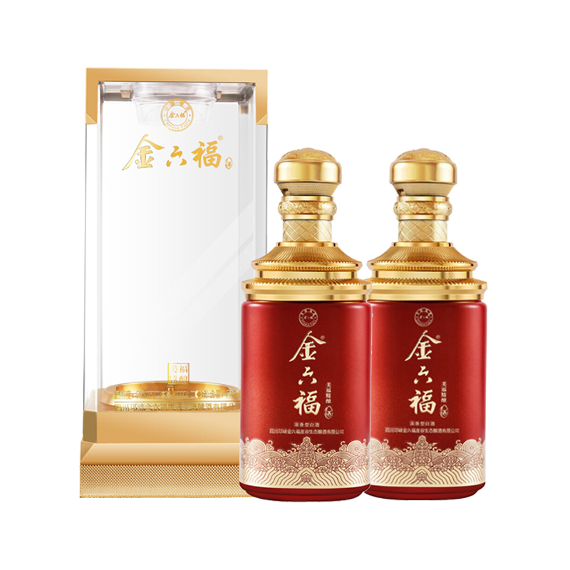 金六福珍藏白酒瓶型图片