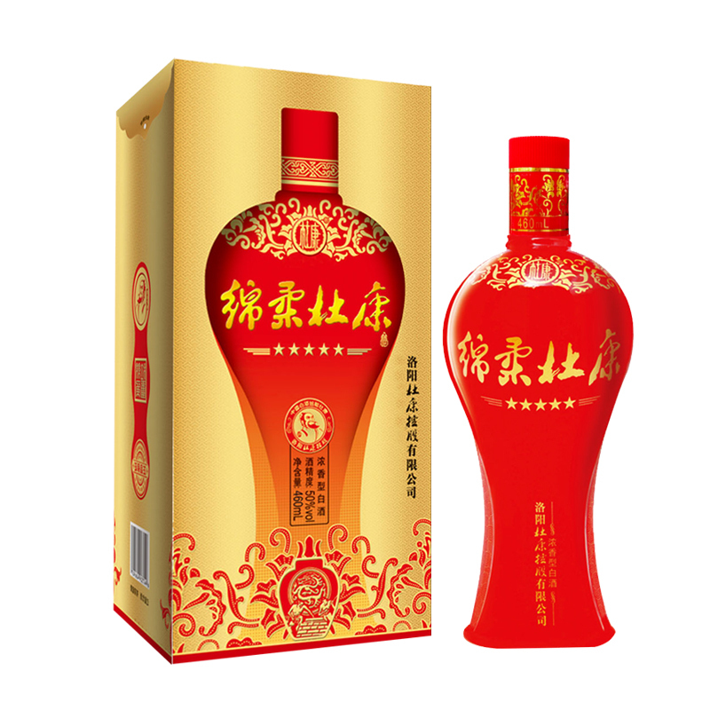 杜康綿柔濃香白酒禮盒圖片
