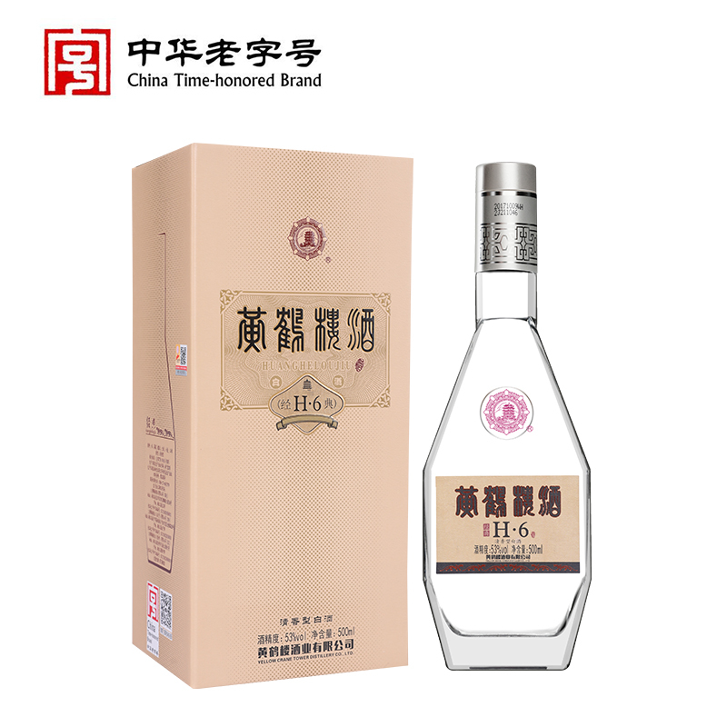 黃鶴樓純糧白酒瓶型圖片
