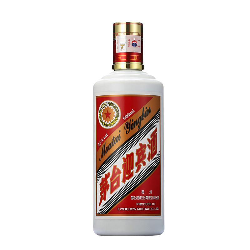 茅臺迎賓白酒瓶型圖片