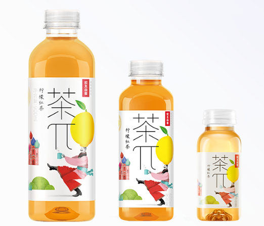 农夫山泉茶饮瓶型设计作品分析 
