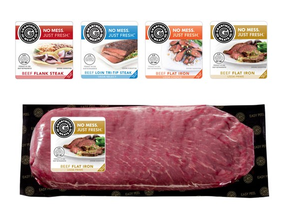 猪肉包装袋设计要体现产品的新鲜 