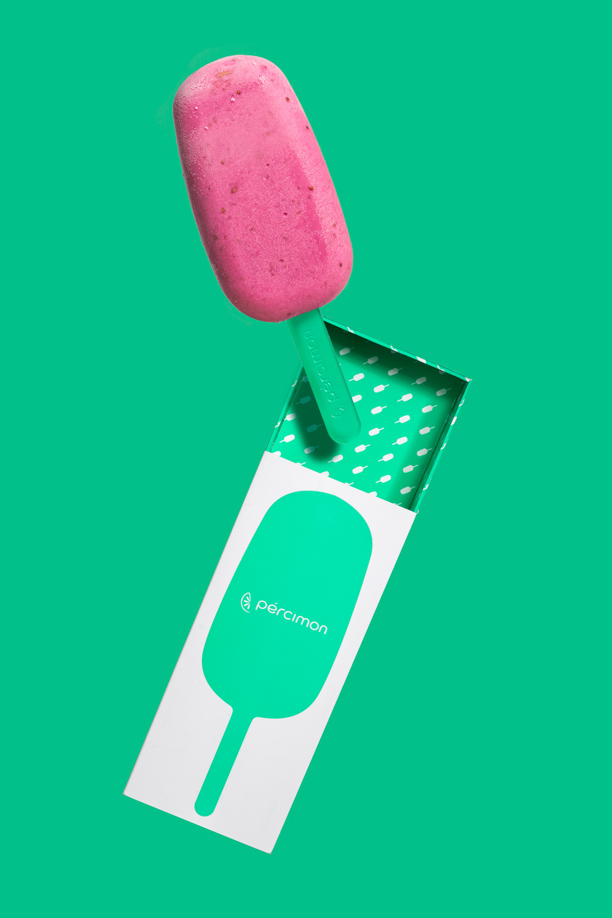 綠色系冰淇淋品牌vi設計案例賞析 