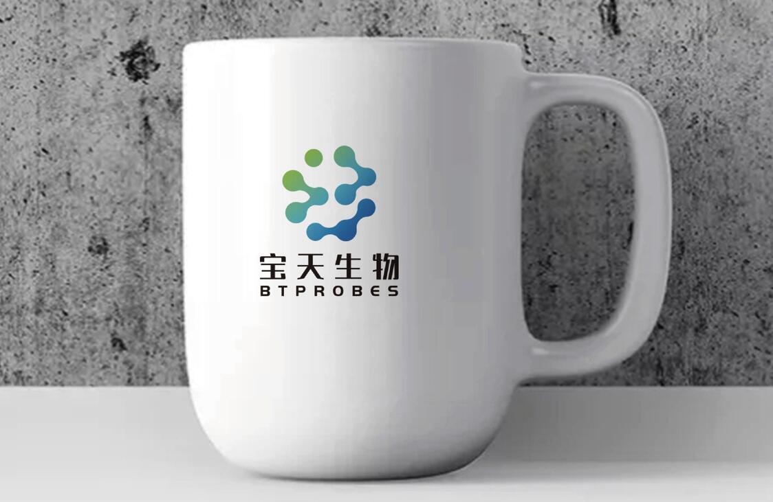 宝天生物logo设计