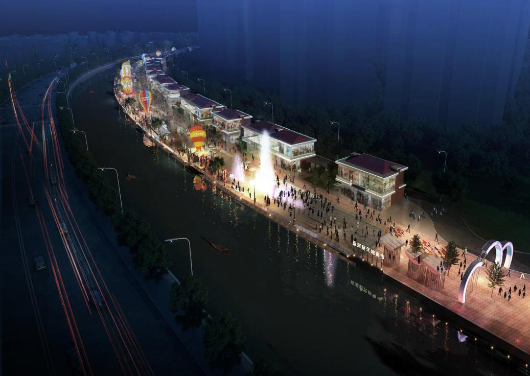 红桥夜市规划设计