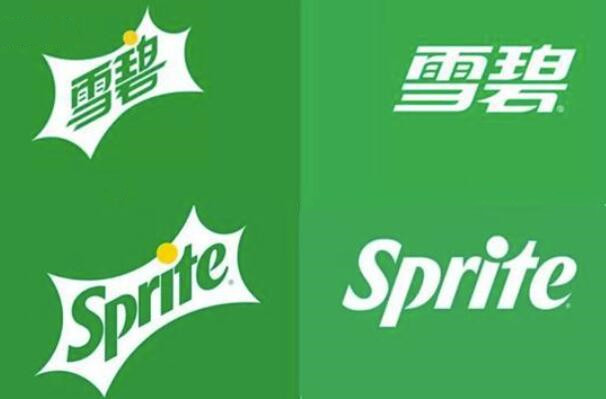 雪碧启用新logo，放弃60年标志性绿瓶。 