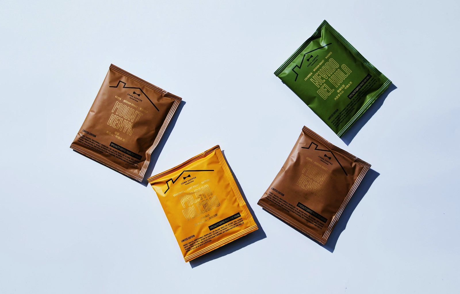 创意咖啡包装袋设计案例赏析 
