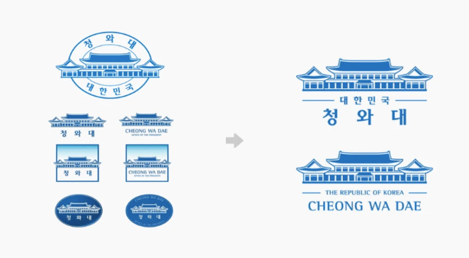 韩国总统府公布新logo 