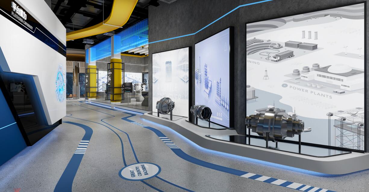 德阳工业互联网展厅设计