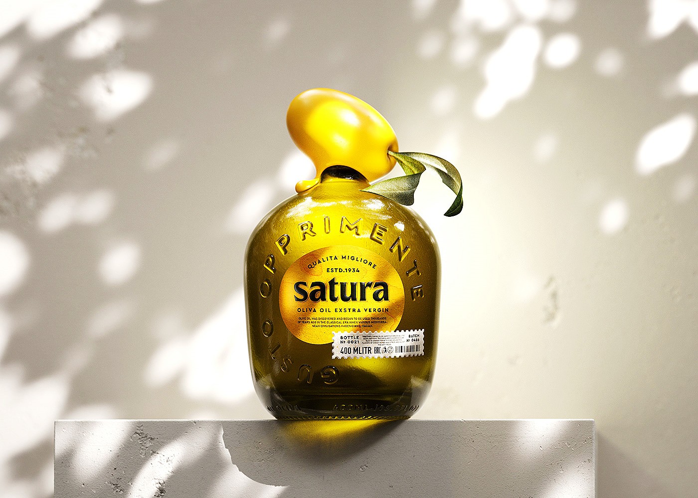 特级初榨橄榄油包装设计作品鉴赏 