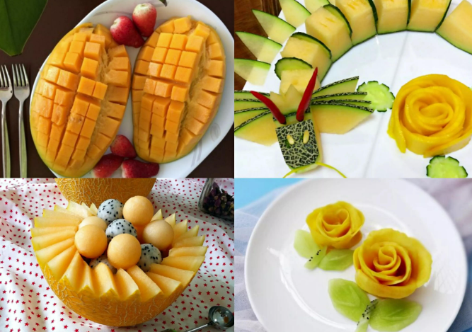 10种创意水果拼盘图片 