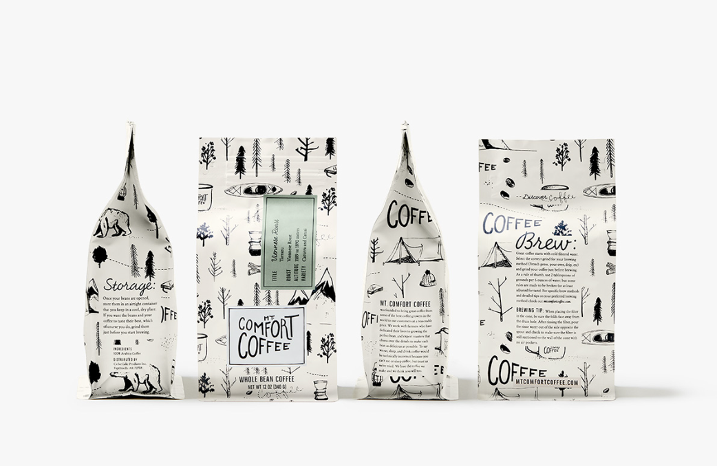 20款咖啡包装设计作品赏析 