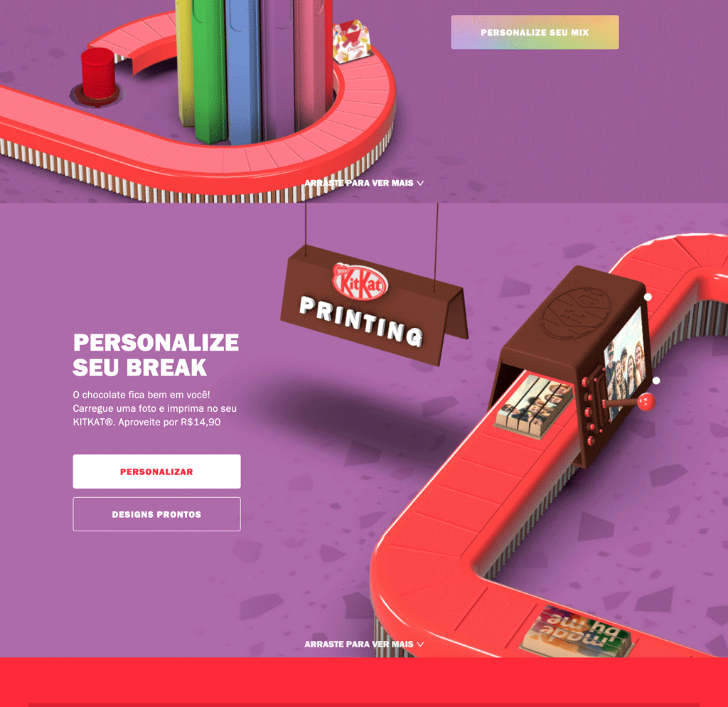 奇巧巧克力网站设计