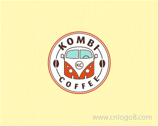 咖啡茶叶-KOMBI咖啡标志LOGO图片