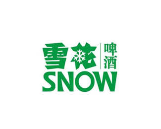 酒类饮料-雪花啤酒企业标志LOGO图片