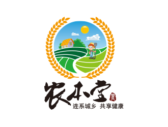 医药保健-农本堂公司标志LOGO图片