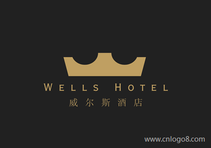 威尔斯国际大酒店标志LOGO图片