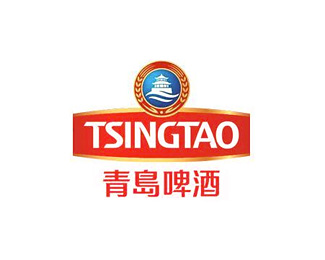 酒类饮料-青岛啤酒标志LOGO图片