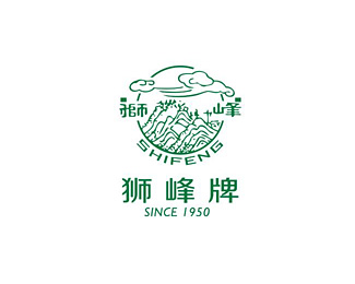 酒类饮料-狮峰标志LOGO图片