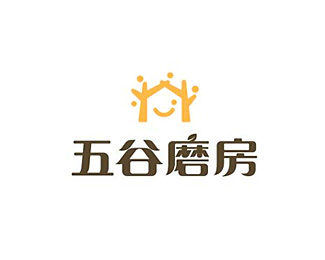 酒类饮料-五谷磨房标志LOGO图片