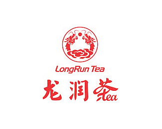 酒类饮料-龙润茶业标志LOGO图片