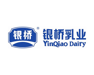 酒类饮料-银桥乳业标志LOGO图片