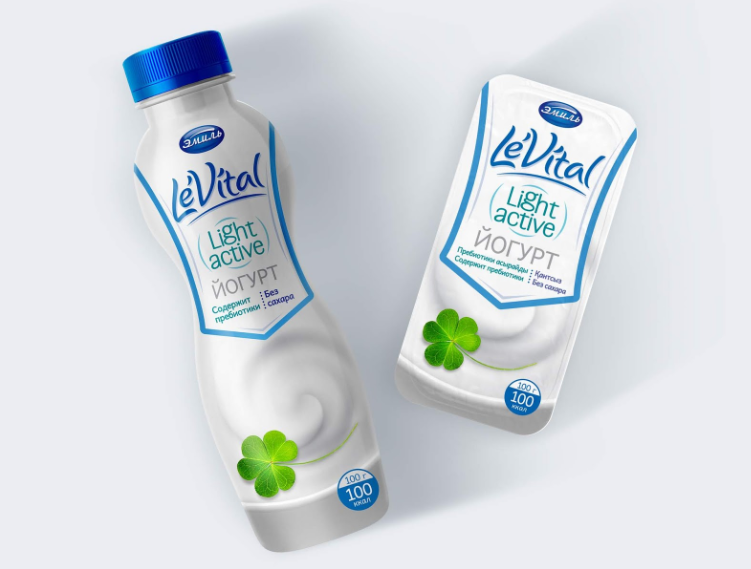 低脂牛奶包装设计作品欣赏 