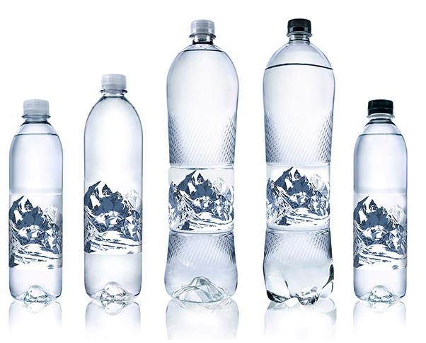 矿泉水包装设计的瓶口和瓶身设计 
