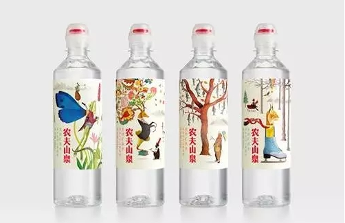 农夫山泉瓶型设计作品欣赏 